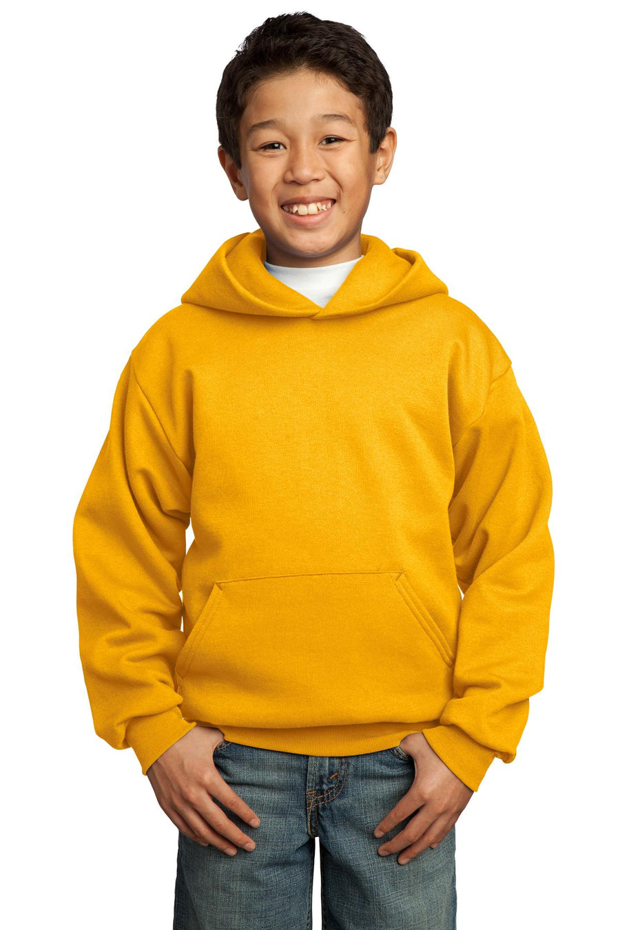 Port & Company ®  - Youth Core Fleece Pullover Hooded Sweatshirt.  PC90YH