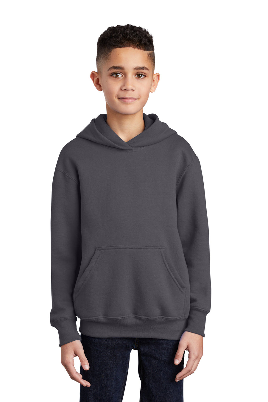 Port & Company ®  - Youth Core Fleece Pullover Hooded Sweatshirt.  PC90YH