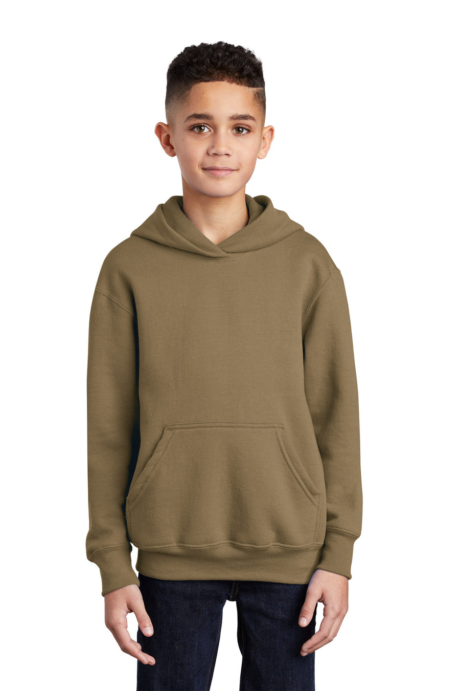 Port & Company ®  - Youth Core Fleece Pullover Hooded Sweatshirt.  PC90YH