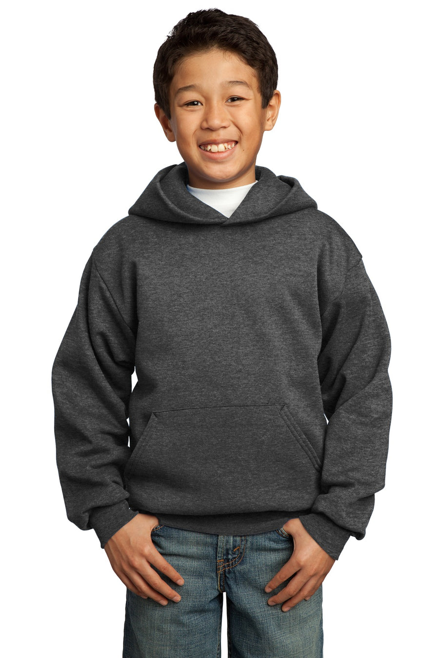 Port & Company ®  - Youth Core Fleece Pullover Hooded Sweatshirt.  PC90YH