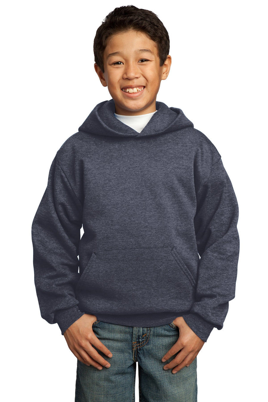 Port & Company ®  - Youth Core Fleece Pullover Hooded Sweatshirt.  PC90YH