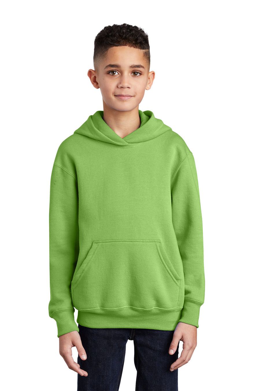 Port & Company ®  - Youth Core Fleece Pullover Hooded Sweatshirt.  PC90YH