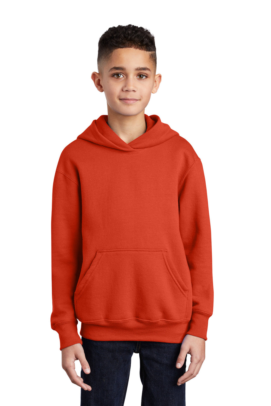 Port & Company ®  - Youth Core Fleece Pullover Hooded Sweatshirt.  PC90YH