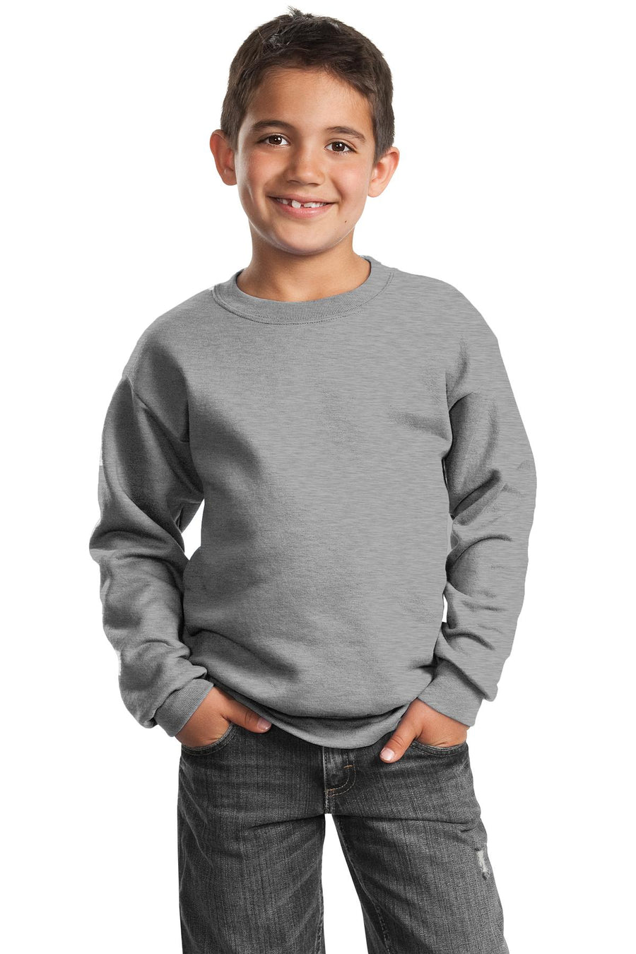 Port & Company ®  - Youth Core Fleece Crewneck Sweatshirt.  PC90Y