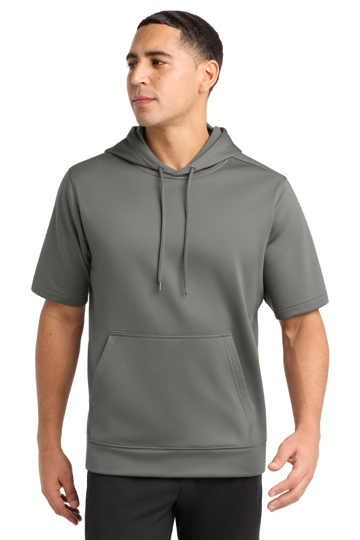 Sport-Tek  ®  Sport-Wick  ®  Fleece Short Sleeve Hooded Pullover. ST251