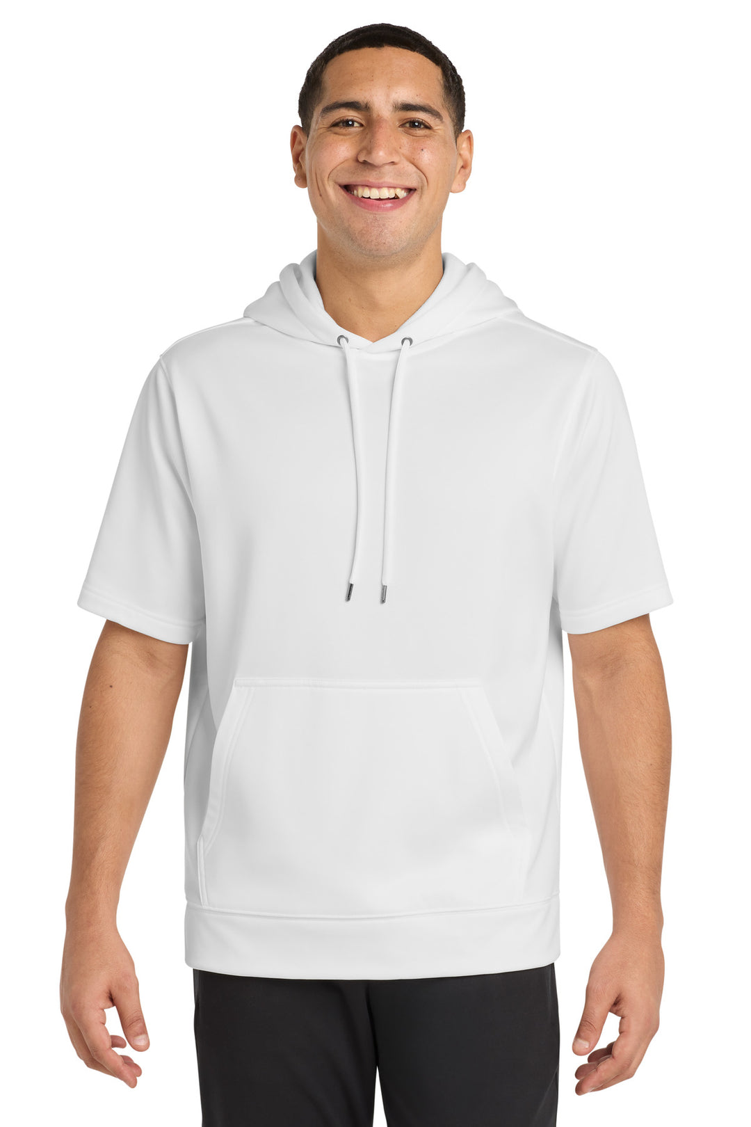 Sport-Tek  ®  Sport-Wick  ®  Fleece Short Sleeve Hooded Pullover. ST251