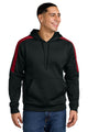Black/ Deep Red