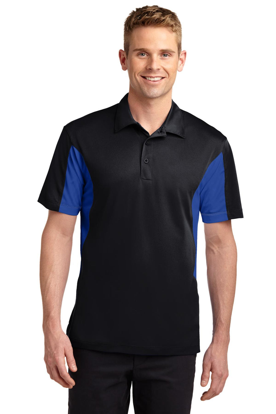 Sport-Tek ®  Tall Side Blocked Micropique Sport-Wick ®  Polo. TST655