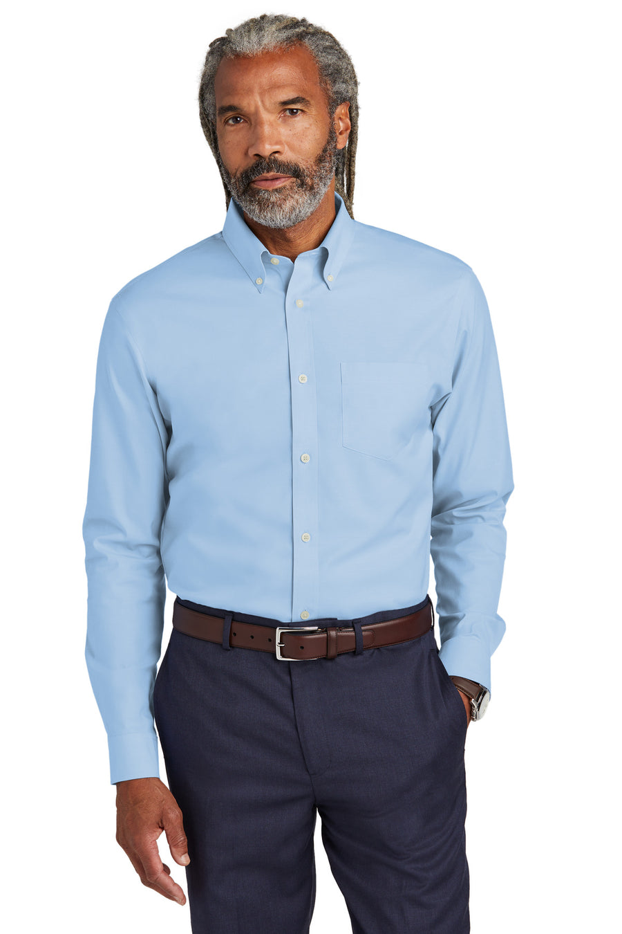 Brooks Brothers ®  Tall Wrinkle-Free Stretch Pinpoint Shirt TBB18000