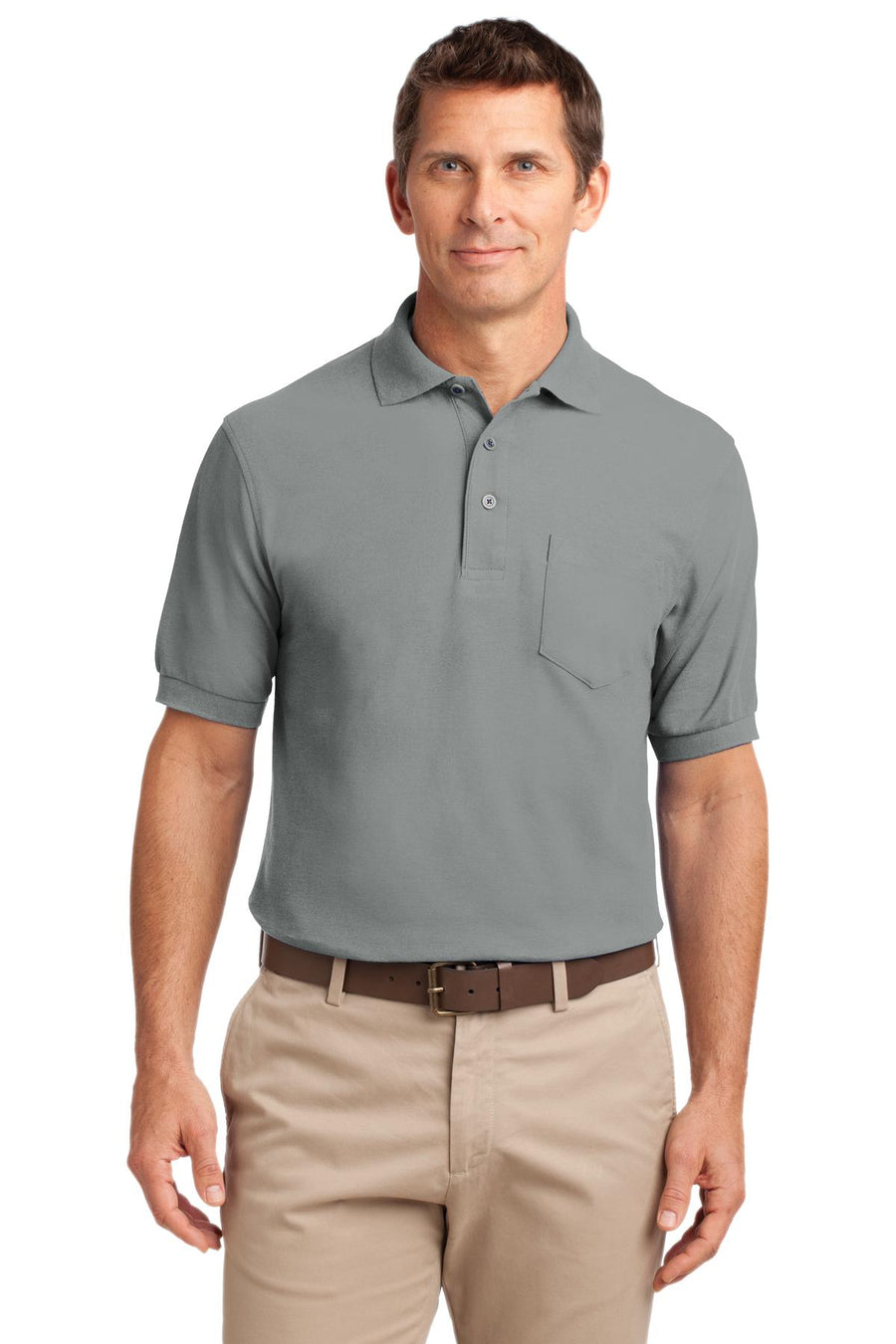 Port Authority ®  Tall Silk Touch™ Polo with Pocket. TLK500P