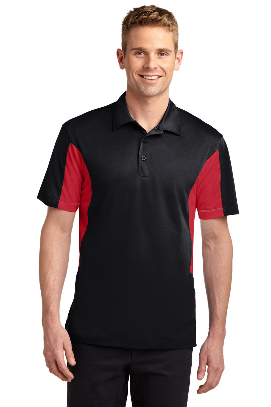 Sport-Tek ®  Tall Side Blocked Micropique Sport-Wick ®  Polo. TST655