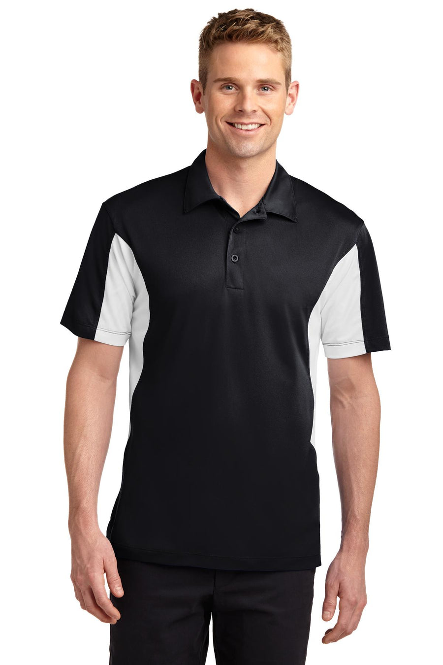 Sport-Tek ®  Tall Side Blocked Micropique Sport-Wick ®  Polo. TST655