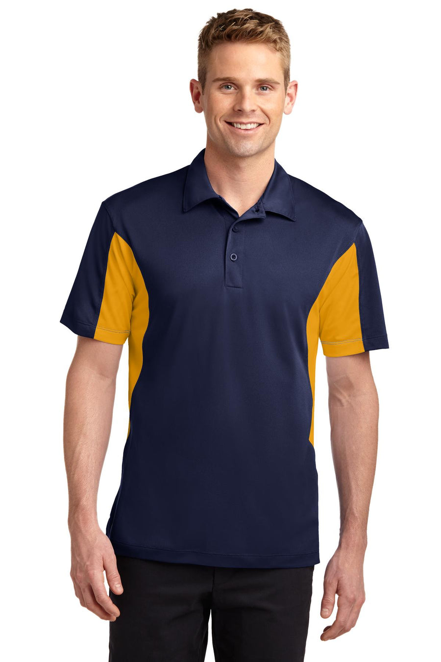 Sport-Tek ®  Tall Side Blocked Micropique Sport-Wick ®  Polo. TST655