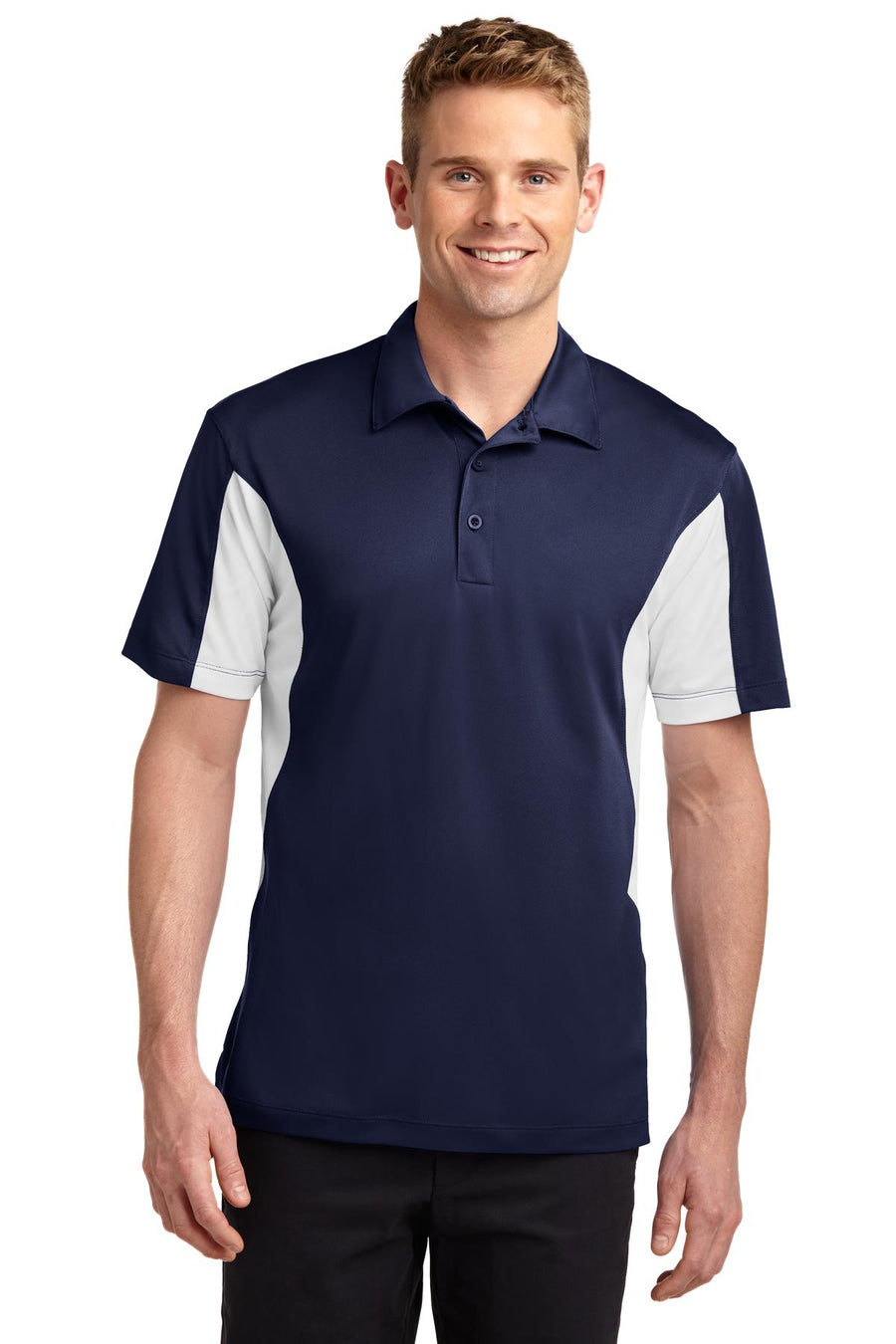 Sport-Tek ®  Tall Side Blocked Micropique Sport-Wick ®  Polo. TST655