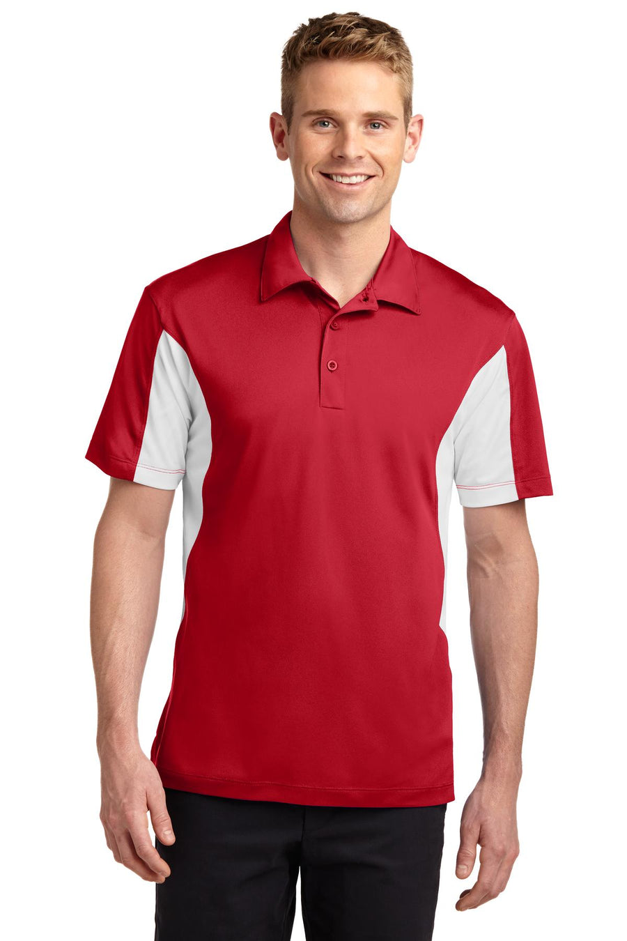 Sport-Tek ®  Tall Side Blocked Micropique Sport-Wick ®  Polo. TST655