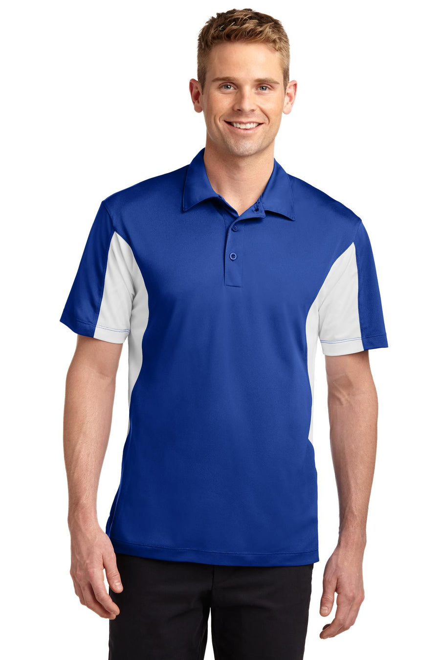 Sport-Tek ®  Tall Side Blocked Micropique Sport-Wick ®  Polo. TST655