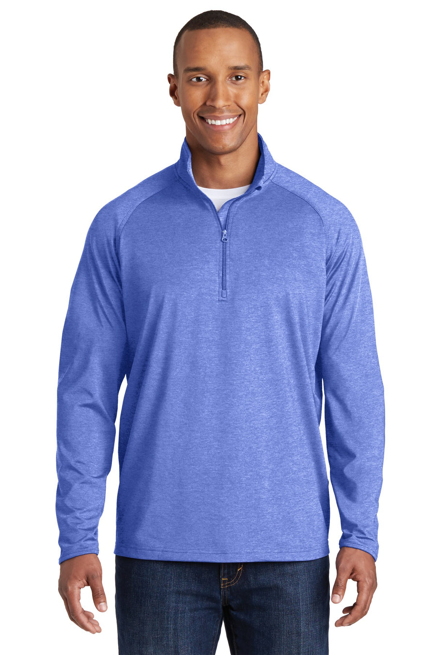 Sport-Tek ®  Tall Sport-Wick ®  Stretch 1/4-Zip Pullover. TST850