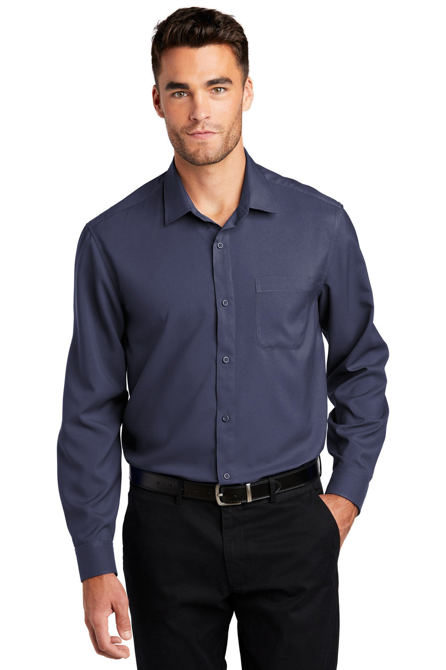 Port Authority  ®  Long Sleeve Performance Staff Shirt W401