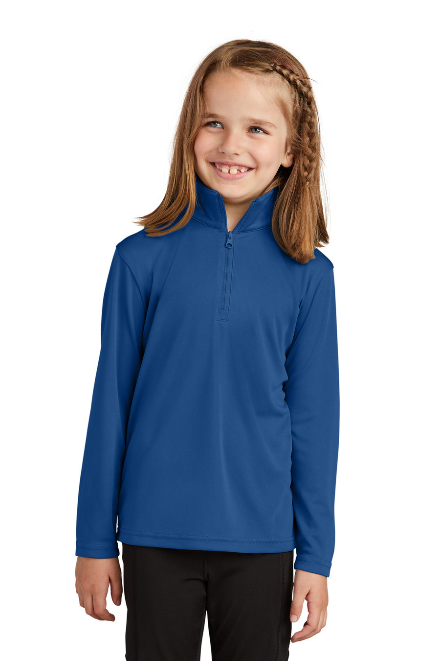 Sport-Tek  ®  Youth PosiCharge  ®  Competitor  ™  1/4-Zip Pullover. YST357