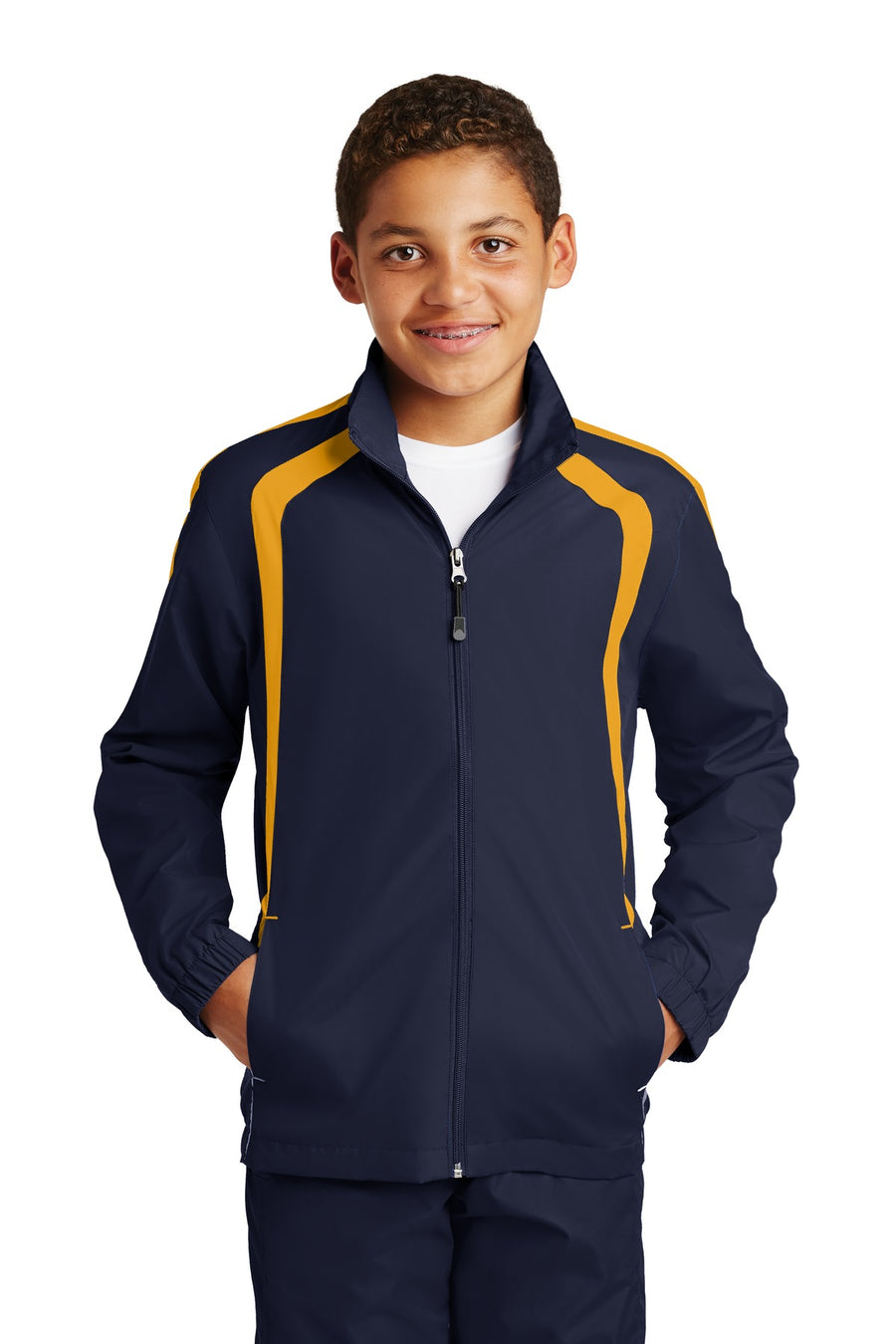 Sport-Tek ®  Youth Colorblock Raglan Jacket. YST60