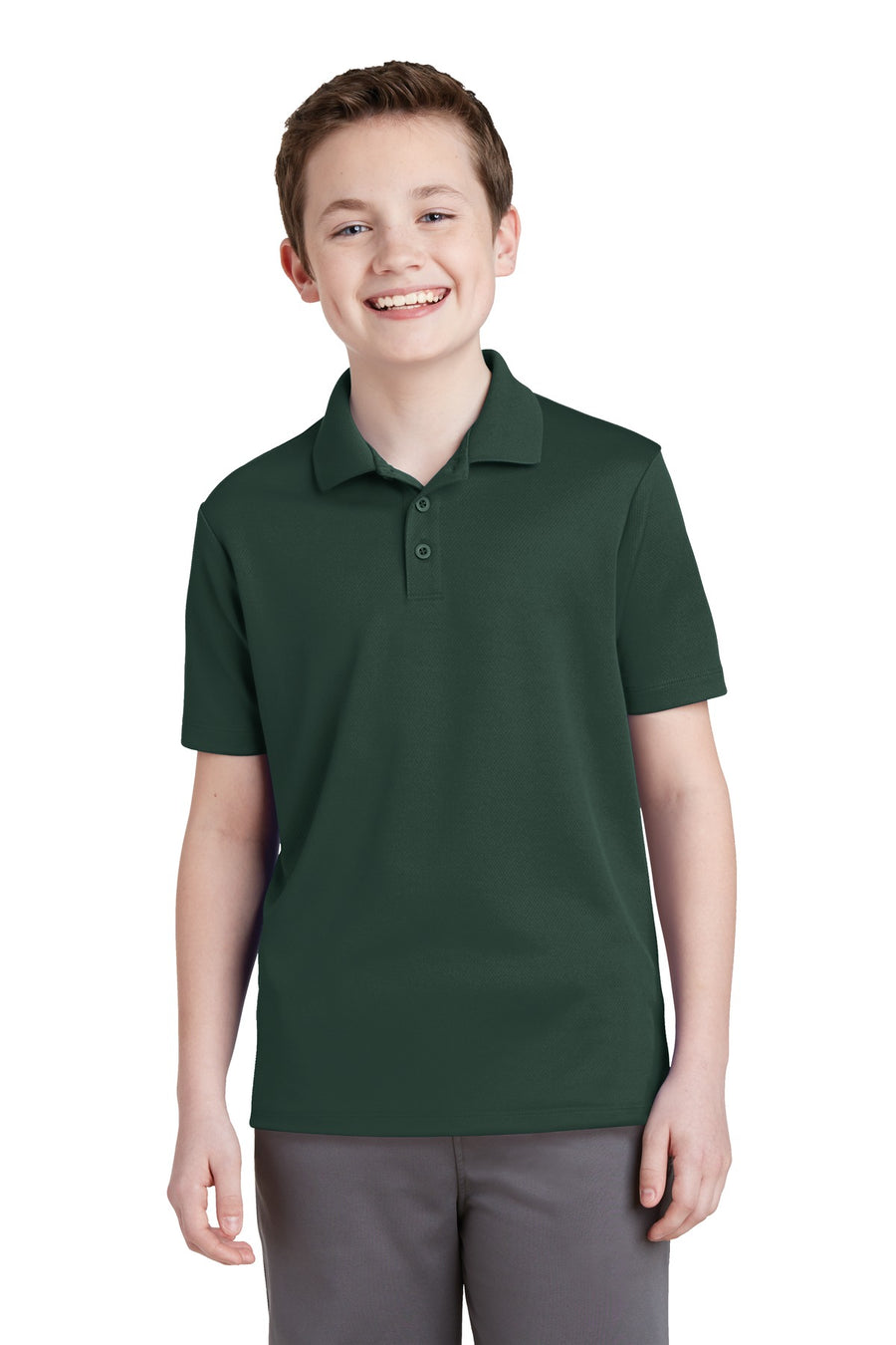 Sport-Tek ®  Youth PosiCharge ®  RacerMesh ®  Polo. YST640