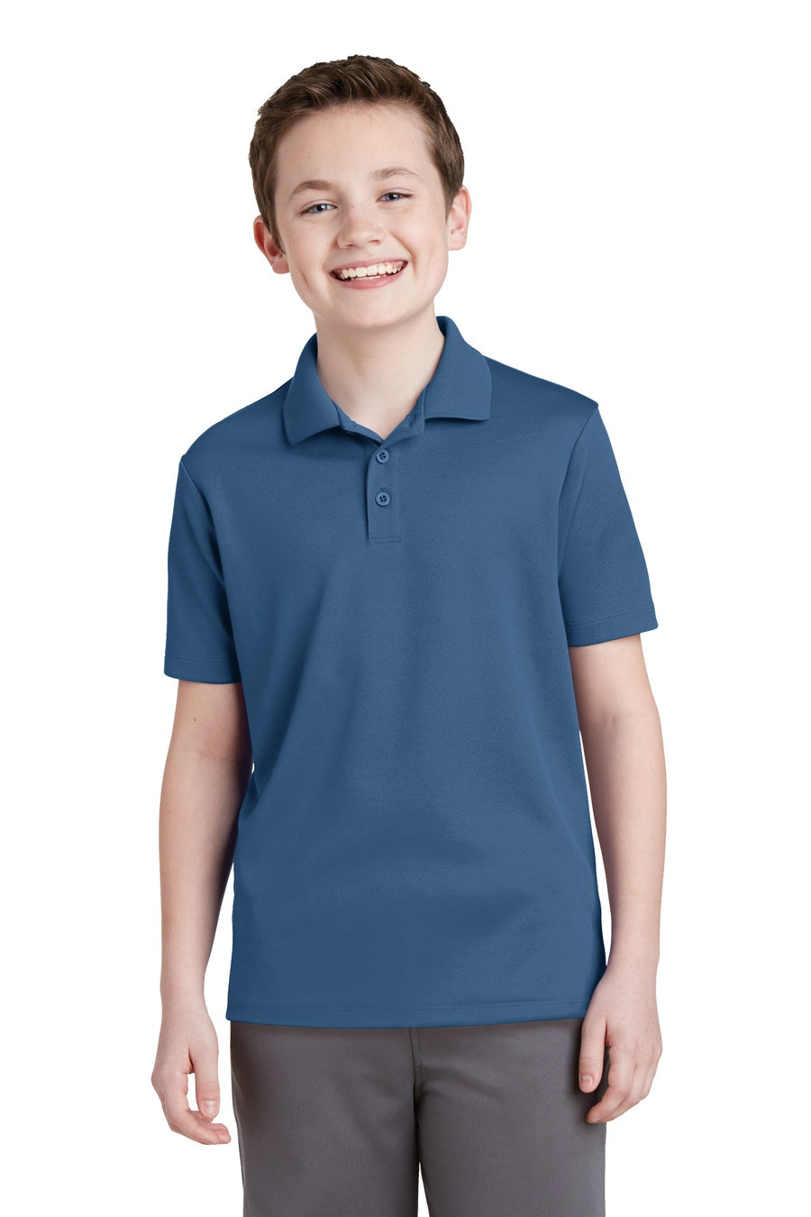 Sport-Tek ®  Youth PosiCharge ®  RacerMesh ®  Polo. YST640