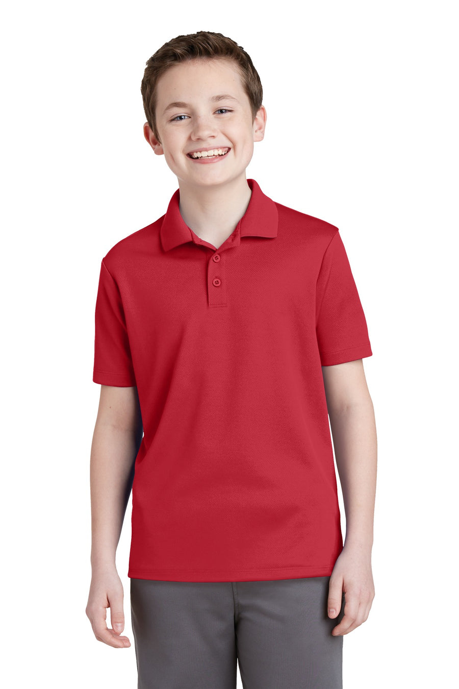 Sport-Tek ®  Youth PosiCharge ®  RacerMesh ®  Polo. YST640