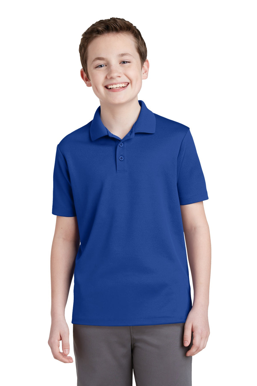 Sport-Tek ®  Youth PosiCharge ®  RacerMesh ®  Polo. YST640