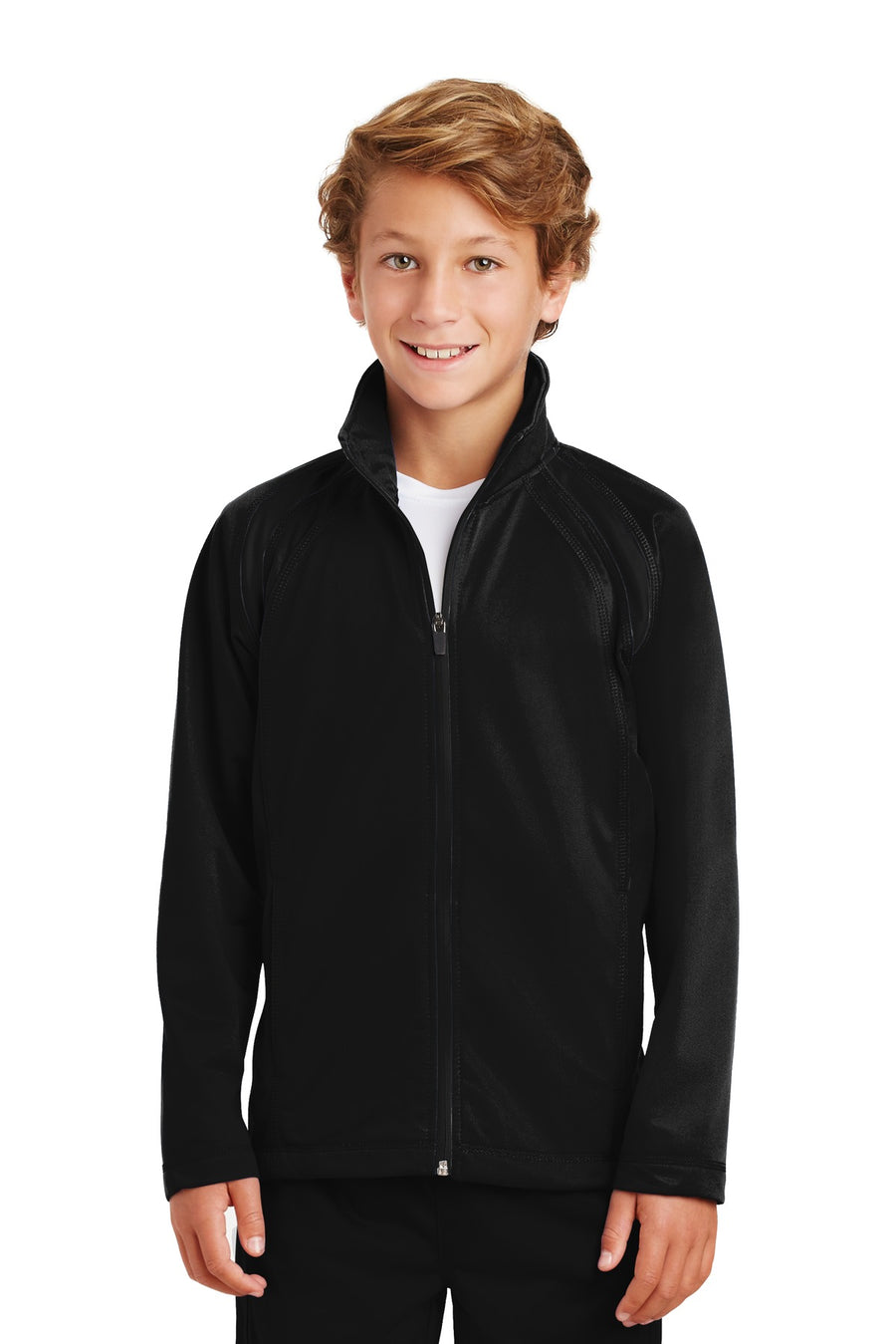 Sport-Tek ®  Youth Tricot Track Jacket. YST90