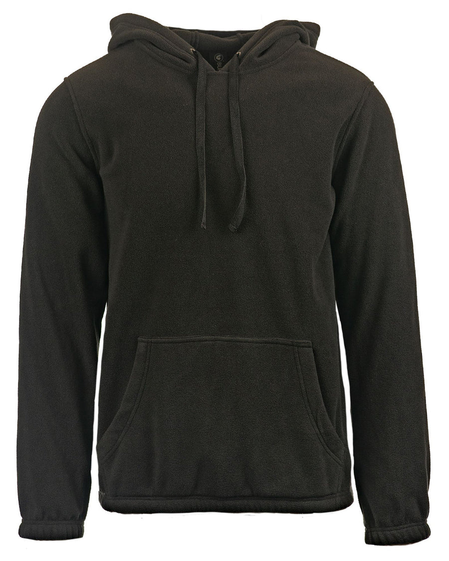 Unisex Pullover Hooded Polar Fleece