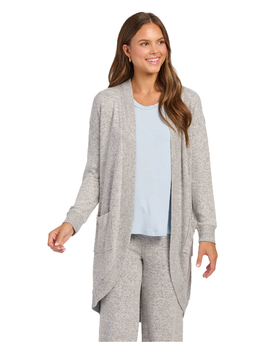 Ladies' Cuddle Fabric Cardigan