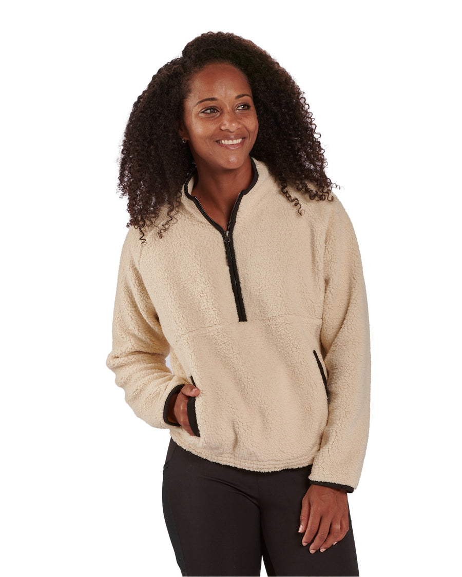 Ladies' Everest Pile Fleece Half-Zip Pullover