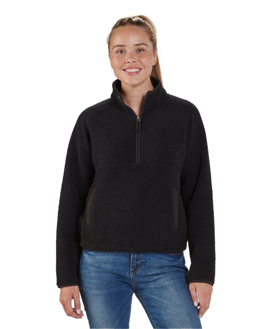 Ladies' Everest Pile Fleece Half-Zip Pullover