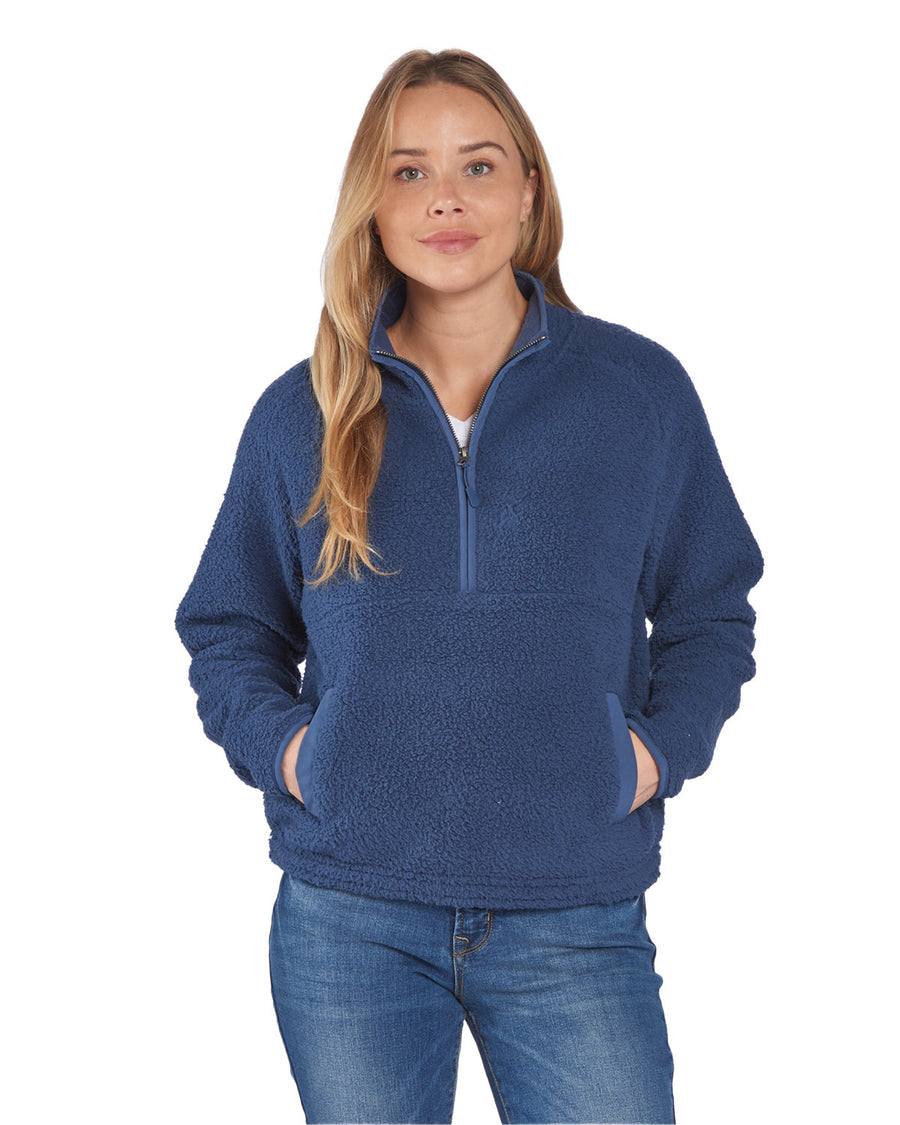 Ladies' Everest Pile Fleece Half-Zip Pullover