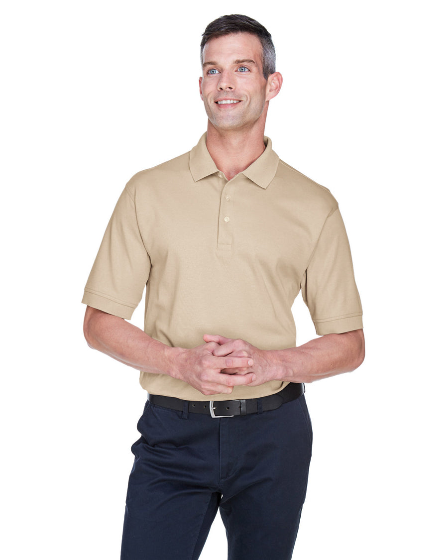 Men's Solid Perfect Pima Interlock Polo