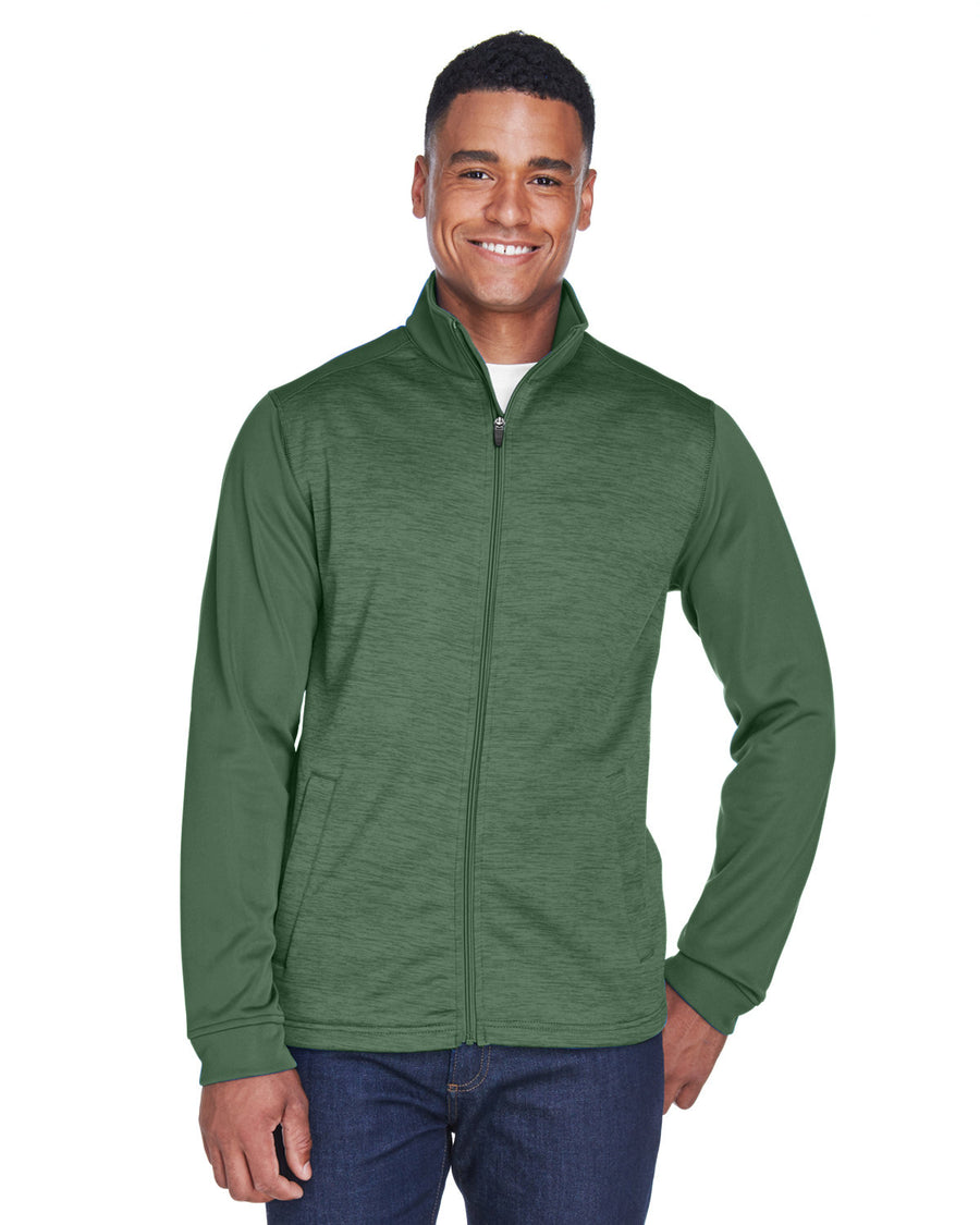 Men's Newbury Colorblock Mélange Fleece Full-Zip