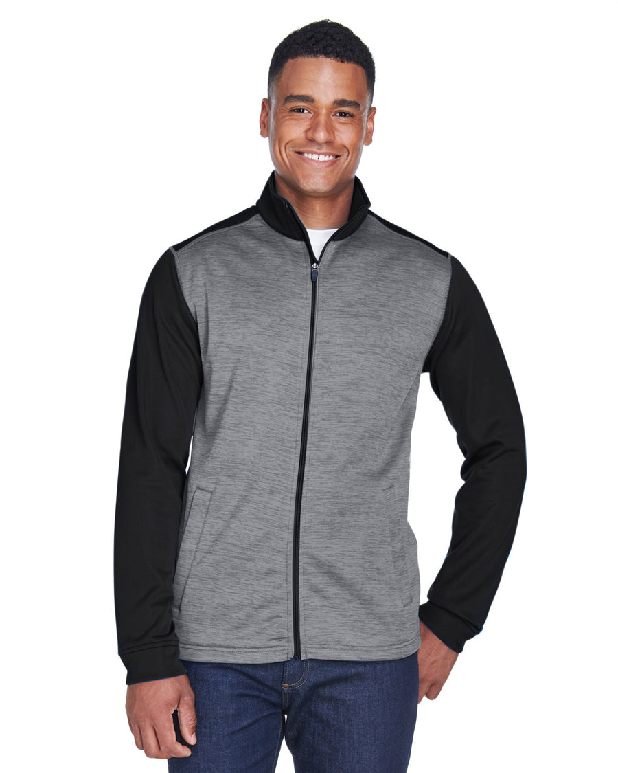 Men's Newbury Colorblock Mélange Fleece Full-Zip