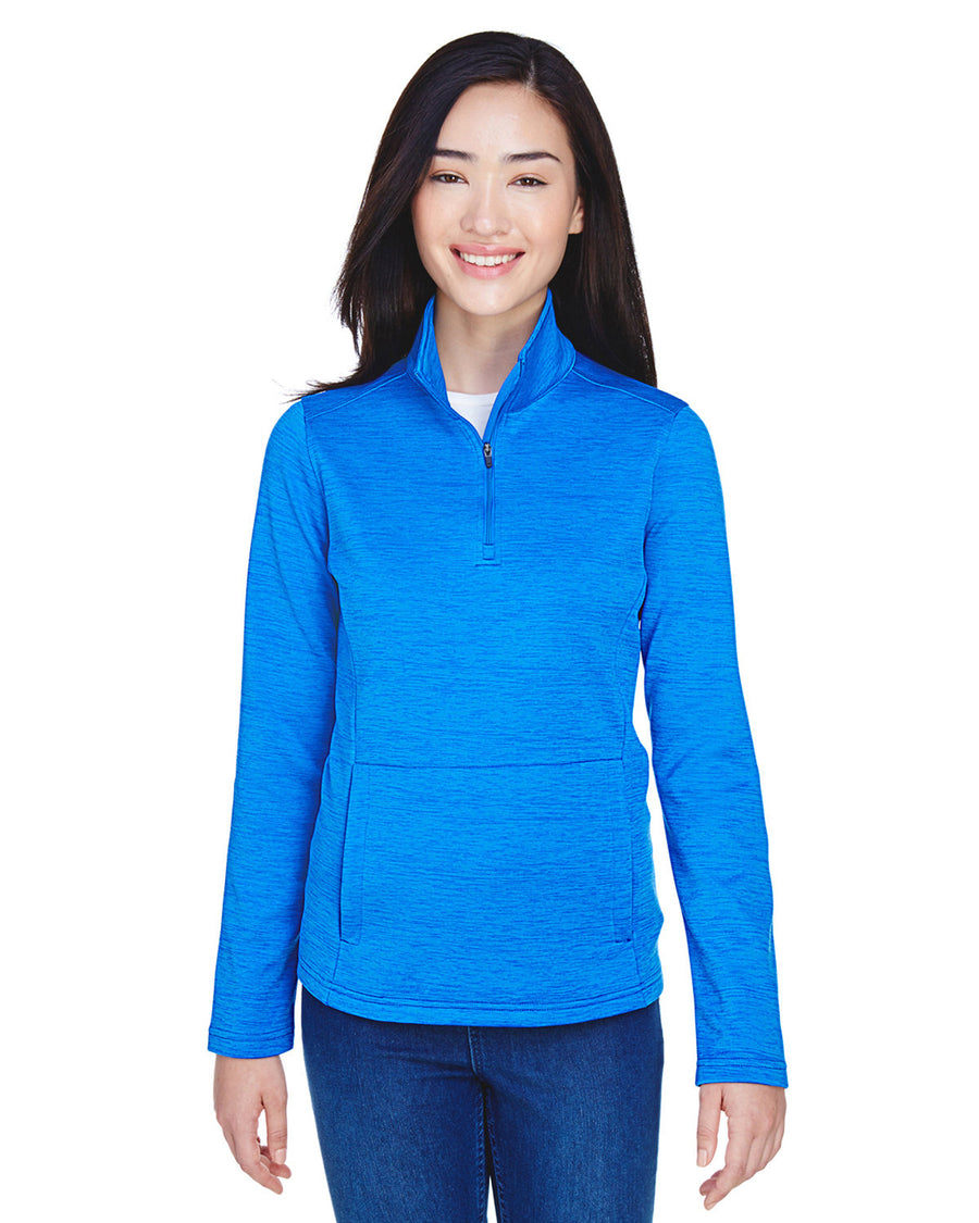 Ladies' Newbury Mélange Fleece Quarter-Zip