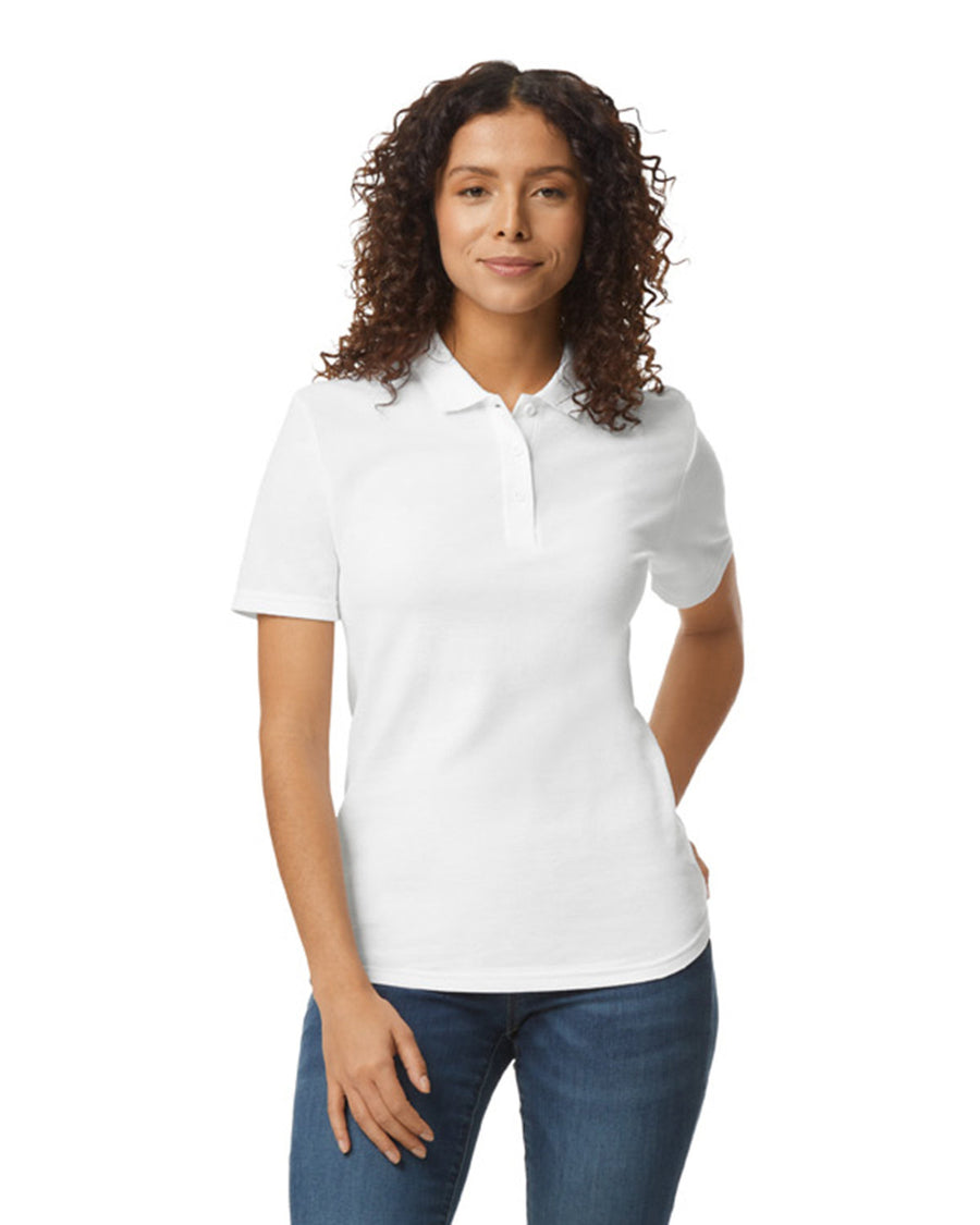 Ladies' Softstyle Double Pique Polo