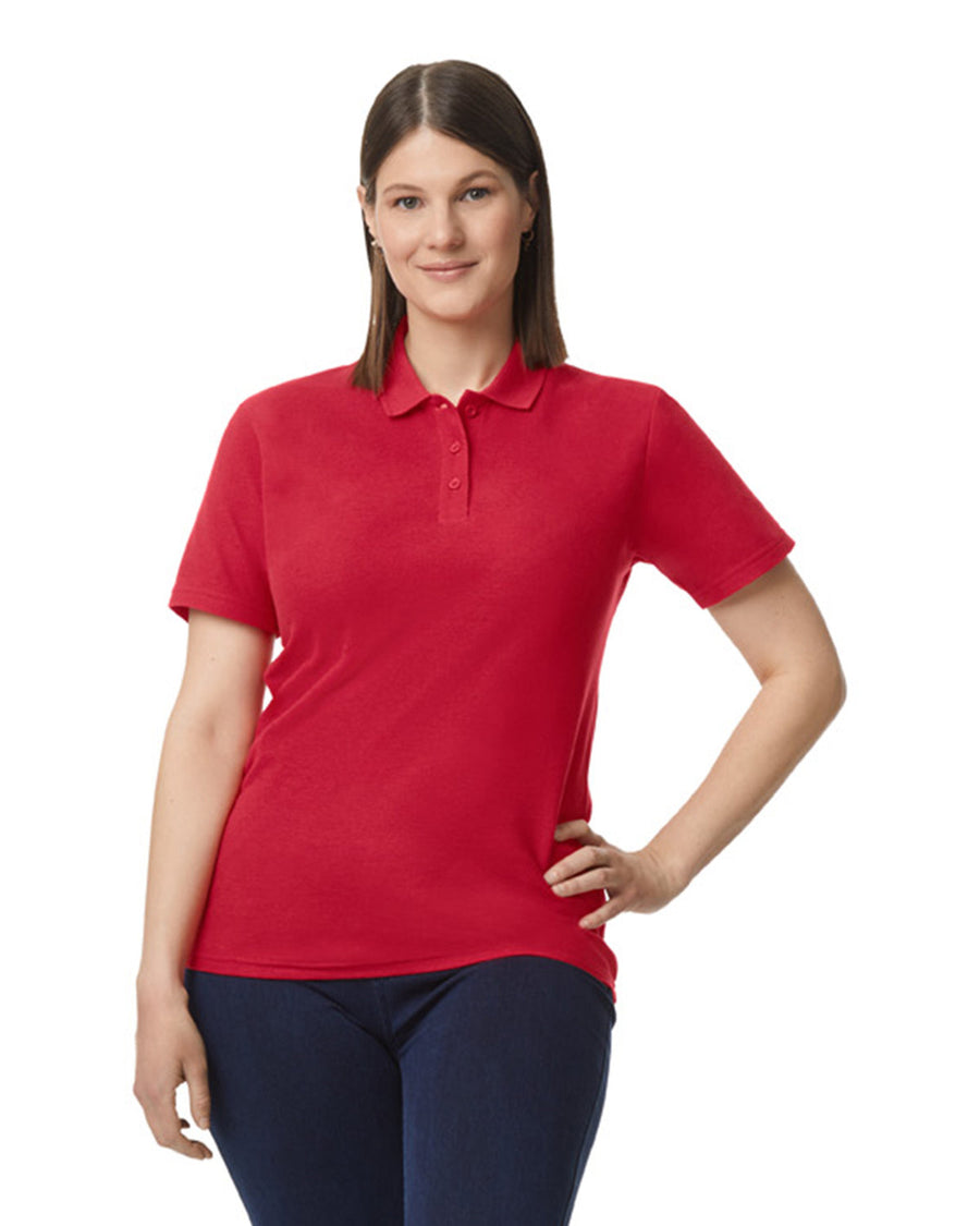 Ladies' Softstyle Double Pique Polo