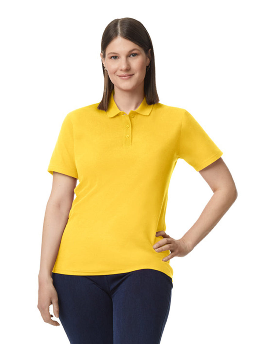 Ladies' Softstyle Double Pique Polo