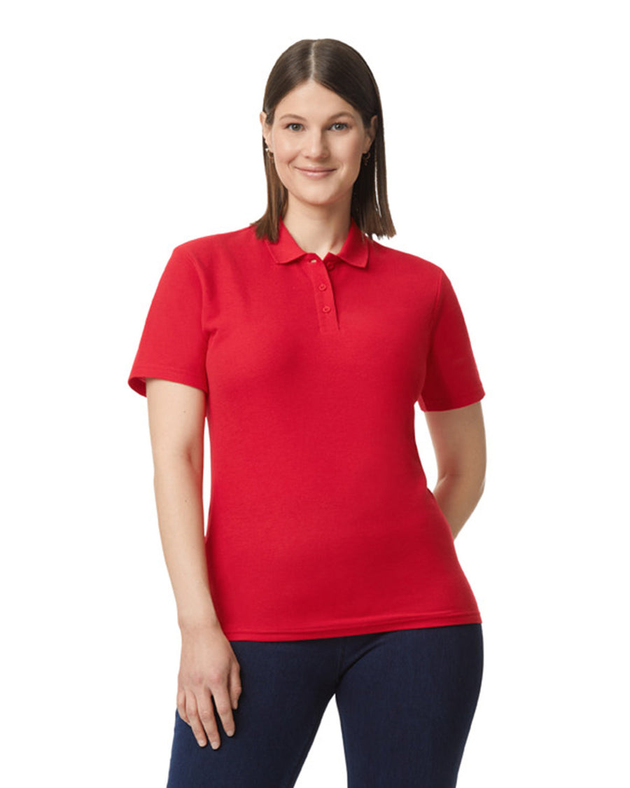 Ladies' Softstyle Double Pique Polo