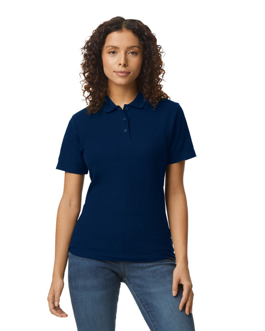 Ladies' Softstyle Double Pique Polo