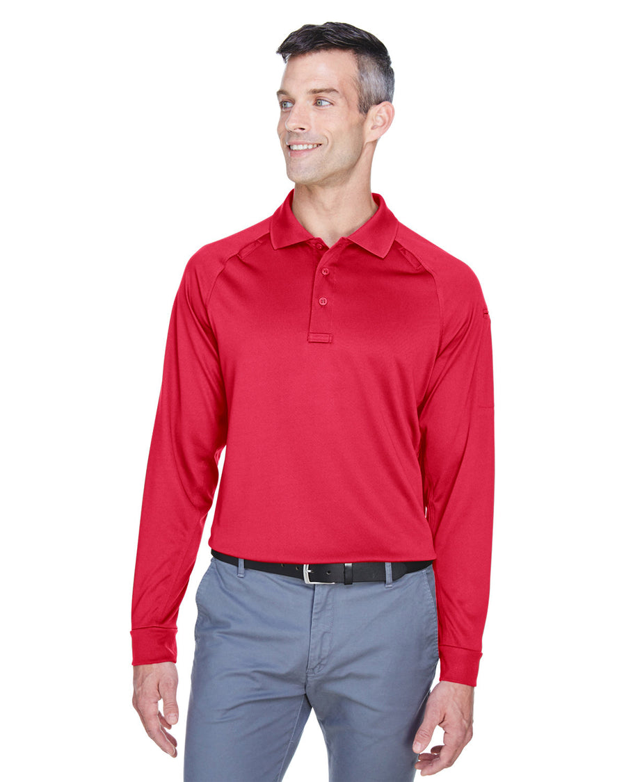 Men's Advantage Snag Protection Plus Long-Sleeve Tactical Polo