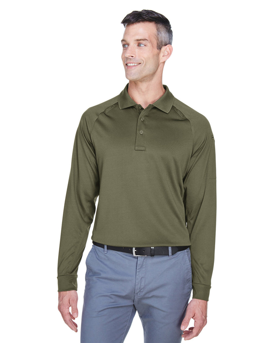 Men's Advantage Snag Protection Plus Long-Sleeve Tactical Polo