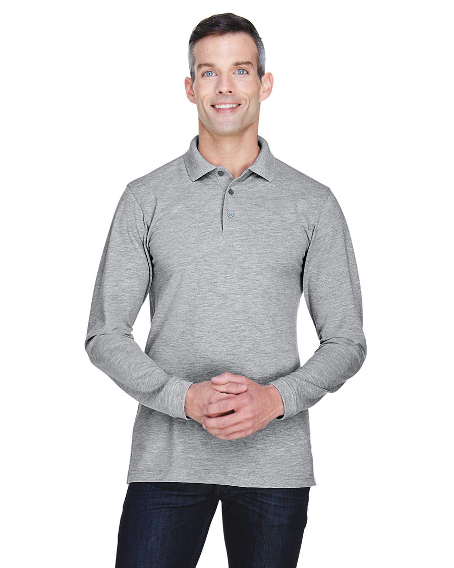 Men's Easy Blend™ Long-Sleeve Polo