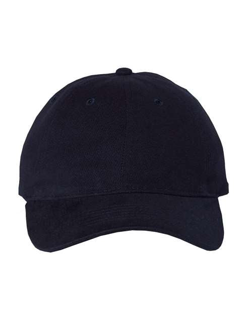 Heavy Brushed Twill Unstructured Cap