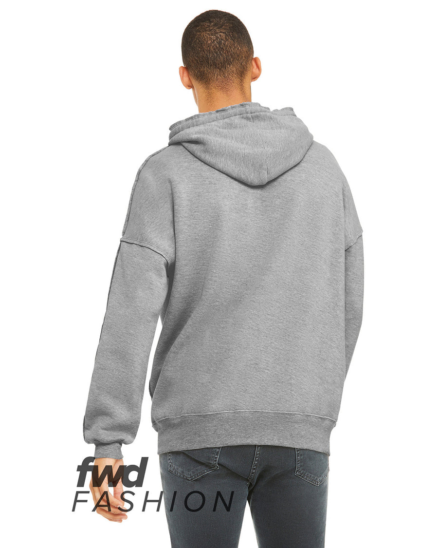 FWD Fashion Unisex Raw Seam Hooded Sweatshirt