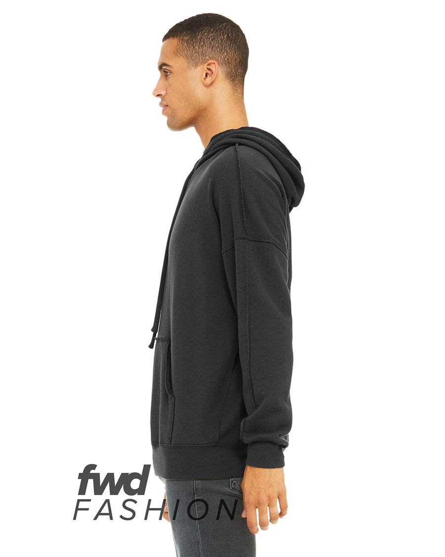 FWD Fashion Unisex Raw Seam Hooded Sweatshirt