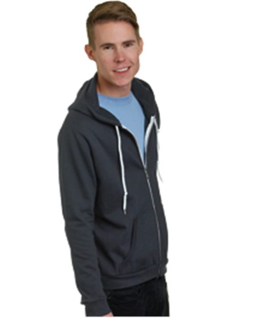 USA-Made Full-Zip Fleece Sweatshirt